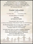 eine Anzeige